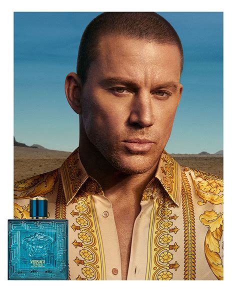 pubblicita versace profumo 2019 voce|CHANNING TATUM PER EROS ENERGY .